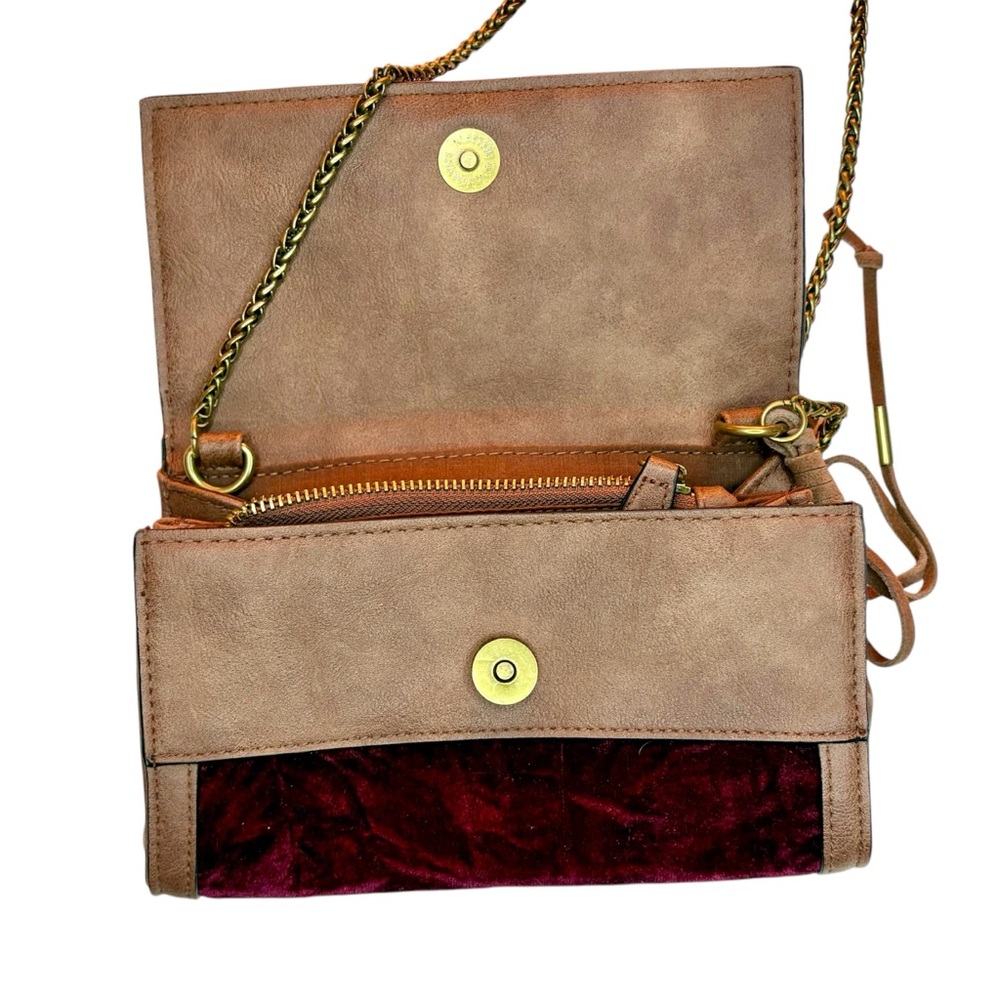 Dolce Vita Velvet Crossbody Purse - Picture 3 of 6